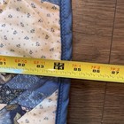 Vtg Quilt Queen Size 84   x83    Stars Patchwork Cozy Farmhouse Grandma
