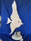 Wood Sculpture Angel Fish By William Watson