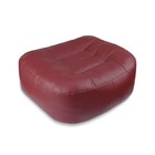 6 Inch Leather Adult Car Booster Seat Cushion For Short People Red