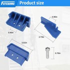 D1100 Series End Cap Kit - For Werner Ladder Extension Accessories - Blue 