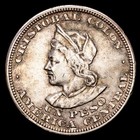  El Salvador 1 Peso  24 97g  1904 Km-115 2 Xf