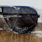 New Vintage 80s Roc Taiwan Polarized Aviator Black Frame Blue Stripe Sunglasses