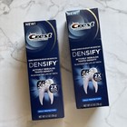 2x Crest Pro-health Densify Daily Protection Fluoride Toothpaste 4 1oz Exp 2023