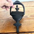 Usa Vintage Wilton Cast Iron Door Knocker Americana Wrightsville Pa 6 5x3 5    New