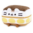 Pusheen Dessert 2 Piece Plush Bundle  Chocolate Dipped Cookie And Tiramisu