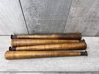 Vintage Set Of 4 Mid Century Modern Solid Wood Tapered Table Furniture Legs 15   