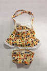 American Girl Doll Julie Albright Yellow Floral Swimsuit Set Clothes Outfit