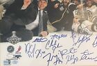 2011 Boston Bruins Team Signed 26x28 Stanley Cup Champions Photo W video  jsa 