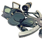 Solid Aluminium Nautical 9   Sextant Accurate Working Navigation Vintage
