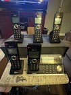 Bluetooth Cordless Phone System Answering Machine 5 Handsets Call Block