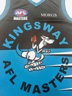 Vintage Kingsway Masters  17 Afl Australia Football Guernsey Jersey Sz 105 Cm