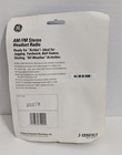 General Electric Action Line Am fm Stereo Micro Headset Radio 7-1990yls New Nos