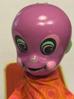 Blippy In The Music Box  Tin Wind Up Jack In The Box  1968 Matty Mattel  Vgc