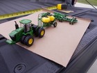 Ertl 9r 540 John Deere Tractor With  Air Seeder 1910 Seed Cart