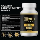 Dihexa 2 Bottles - Premium Dihexa Brain Peptide Supplement For Cognitive Support