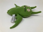 Ugly Doll Poe 8 Inch Dragon  2007 Pretty Ugly Llc Green Plush Rare Uglydoll