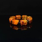 Chinese Antique Han Dy Hetian Ancient Jade Carved Cloud Design Jade Bracelets