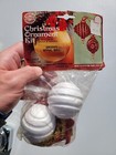 Walco Groovy Spiral Ball Vintage Sequin Bead Christmas Ornament Kit Makes 2 3457