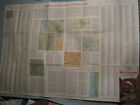Vtg Vacationlands Map Of United States   S  Canada National Geographic July 1966
