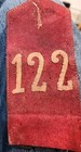 Ww1 Wwi Imperial German Army Military Red Shoulder Boards  Rgt 122