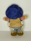 Vintage Rare Paddington Bear Plush Cowboy  10-12 Inches New With Tag