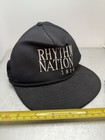 Vintage Rare 1990 Janet Jackson Rhythm Nation Tour Snap Back Hat With 1814 Pin  