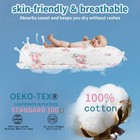 Baby Lounger Cover For Dockatot Deluxe     100  Cotton Hypoallergenic Rose 