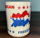 1976 American Freedom Train Coffee Cup Exc  Cond  Freedom Train Coffee Mug