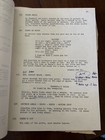 Roots   1977 Original Tv Show Script   Super Rare From Season 1 Episode 3