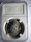 1965 Canadian Silver Dollar Small Beads  Uncirculated  Cameo  Full Details  Gem