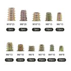 230pcs Threaded Hex Drive Insert Fixing Wood Screw Inserts Nuts M4 m5 m6m8 m10