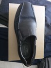 Collection By Clarks Men Shoes Size 9 Wide Black Leather
