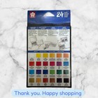 New Sakura Koi Water Colors Pocket Field Sketch Box 24 Colors Refillable Water