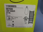 Box Of 50 Pentair Caddy 3  Electro Galvanized Loop Hangers 1150300eg   597930