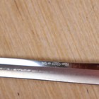 Vintage Cutco 24 Long Slicer Slicing Knife With Brown Swirl Handle And Cover