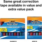 Bic Wite-out Brand Ez Correct Correction Tape  39 3 Feet  2-count Pack Of White 