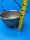 Wilton Armetale Solid Pewter 3 Legged Cauldron Kettle Pot Halloween Witch 7   