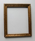 G9 Vintage Antique Wood Gold Gilt Picture Frame Ornate Scroll Holds 8 X 10