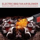  Portable Handheld Electric Bbq Fan  Wireless Bbq Air Blower For Camping  