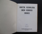 Genealogy Family History South Carolina 1820 Census Index Reference Sc 1976