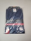 Large Dickies Men s 1574 Short Sleeve Twill Work Shirt Navy Blue Original Fit 