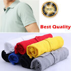 Men Polo Shirt Plain Golf Sports Cotton Tee Jersey Casual Short Sleeve Quick Dry