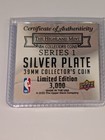 Rare Michael Jordan Highland Mint Collectors Coin Limited Ed   3000 Silver Plate