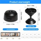 4pcs Mini Wifi Security Cameras  1080p  Motion Detection  App Control  Usb