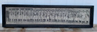 1909 Detroit Tigers Panoramic Team Print On Wood Ty Cobb Wow  8x36