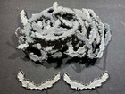 Ww2 Wwii German Military Army Reichsbahn Railroad Collar Tab Wreathes - Original