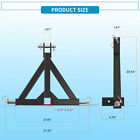 3 Point 2   Trailer Receiver Hitch Tow Drawbar Category 1 Tractor Adapter