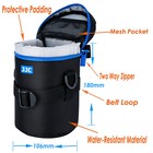 Jjc Water Resistant Deluxe Lens Pouch For Canon Zoom Lens Ef 100-300mm 4 5-5 6