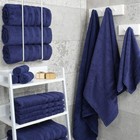 Luxury 4 Piece Bath Towel Set  600 Gsm 100  Cotton Turkish Bath Towels