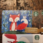                         2015-20    starbucks    fox Assorted    autumn    winter    collector Card empty